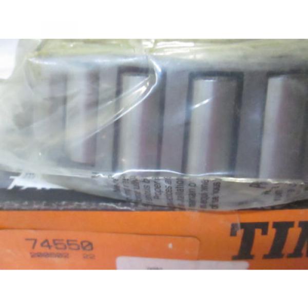 NEW TIMKEN TAPERED ROLLER BEARING 74550 #3 image