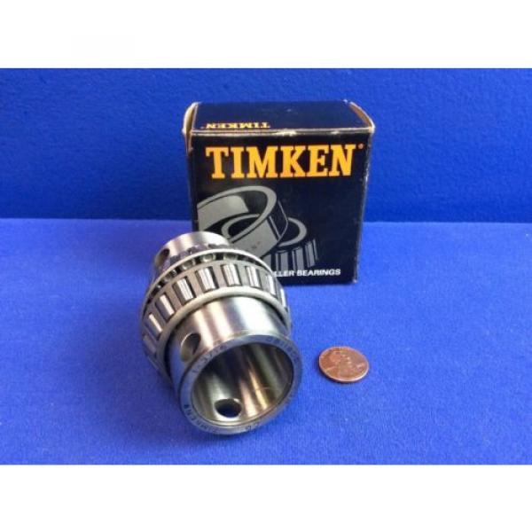 Timken 08118DE Tapered Roller Bearing, Double Cone, Straight Bore, Steel, 1.1875 #5 image