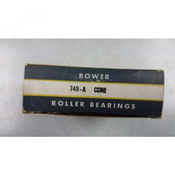 749-A Bower Timken Tapered Roller Bearing Cone #1 image