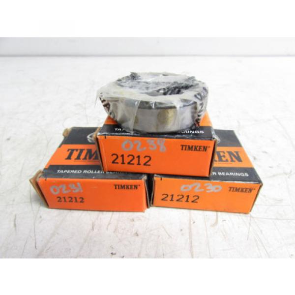 TIMKEN 21212 TAPER ROLLER BEARING CUP (LOT OF 3) ***NIB*** #1 image