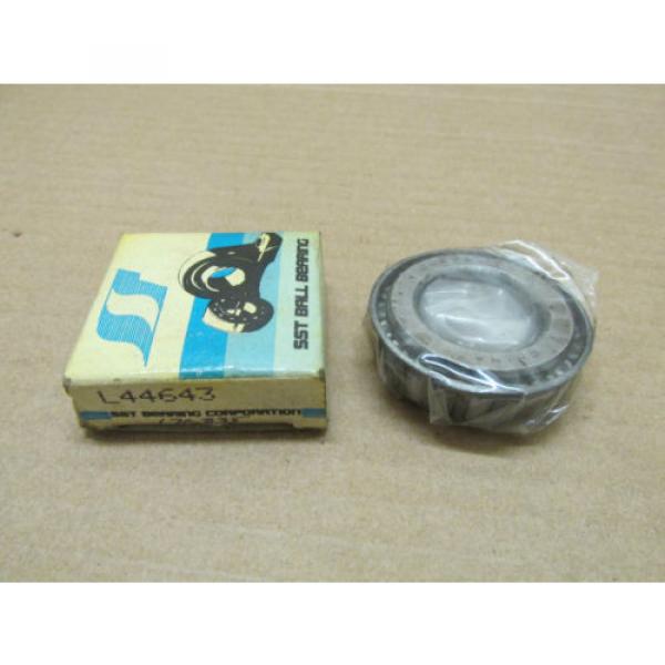 NIB SST L44643 Tapered Roller Bearing L 44643 1&#034; 25.4 MM BORE ID L 44643 NEW #1 image