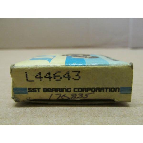 NIB SST L44643 Tapered Roller Bearing L 44643 1&#034; 25.4 MM BORE ID L 44643 NEW #4 image