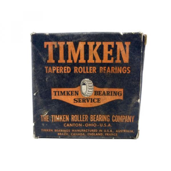 Timken Service 64AX24 Tapered Roller Bearing &amp; Cup USA Vintage New Old Stock #1 image