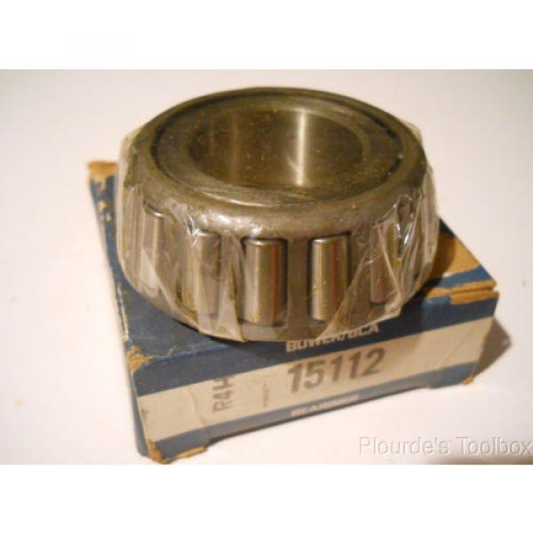 New Bower/BCA 1-1/8&#034; Tapered Roller Bearing Cone Only, #15112 #1 image