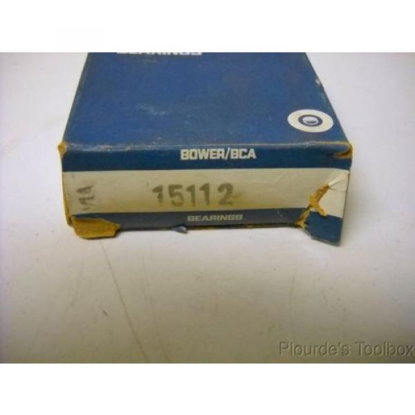 New Bower/BCA 1-1/8&#034; Tapered Roller Bearing Cone Only, #15112 #2 image