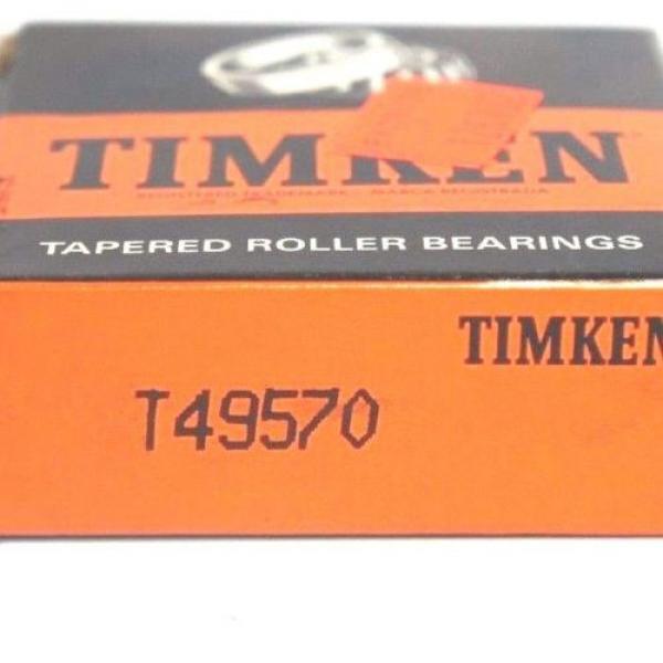 NIB TIMKEN T49570 TAPERED ROLLER BEARING #3 image