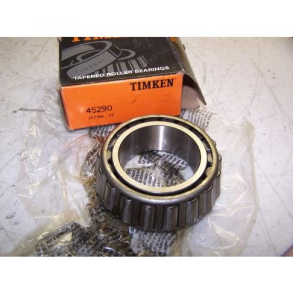 NEW TIMKEN 45290 TAPERED ROLLER BEARING CONE 2-1/4&#034; BORE X 1-7/32&#034; WIDTH #1 image