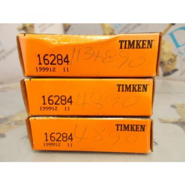 TIMKEN 16284 TAPERED ROLLER CUP LOT OF 3 NIB #4 image