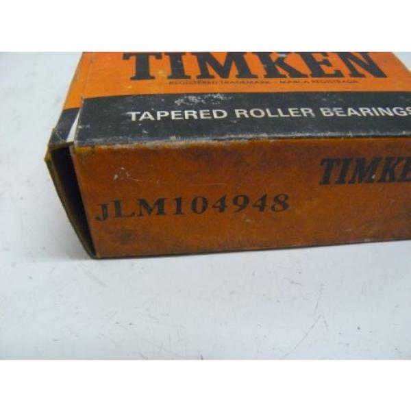 NEW TIMKEN JLM104948 BEARING TAPERED ROLLER INNER CONE 1.9685X.847 INCH #2 image