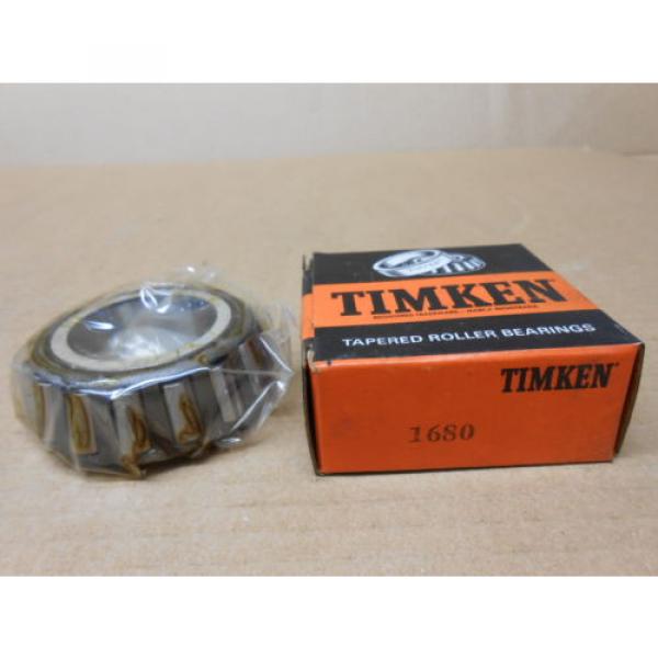 1 NIB TIMKEN 1680 TAPERED ROLLER BEARING CONE 1-1/16&#034; INNER DIAMETER 13/16&#034; W #1 image