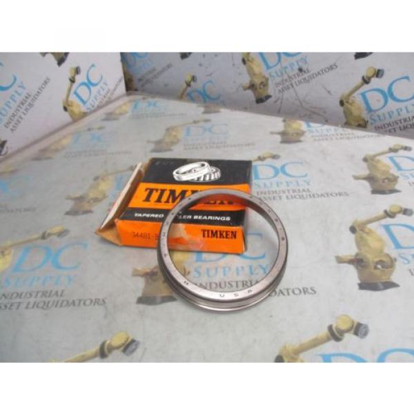 TIMKEN 34481-B TAPERED ROLLER BEARING CUP NIB #1 image