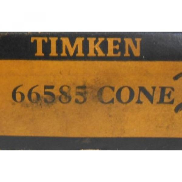 TIMKEN TAPERED ROLLER BEARING, 66585 CONE, 2.3622&#034; BORE #2 image