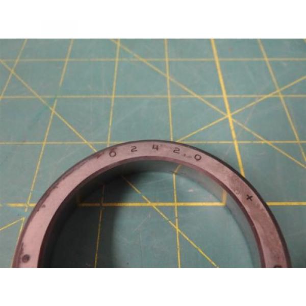 Timken 02420 Tapered Roller Bearing Cup   USED #5 image