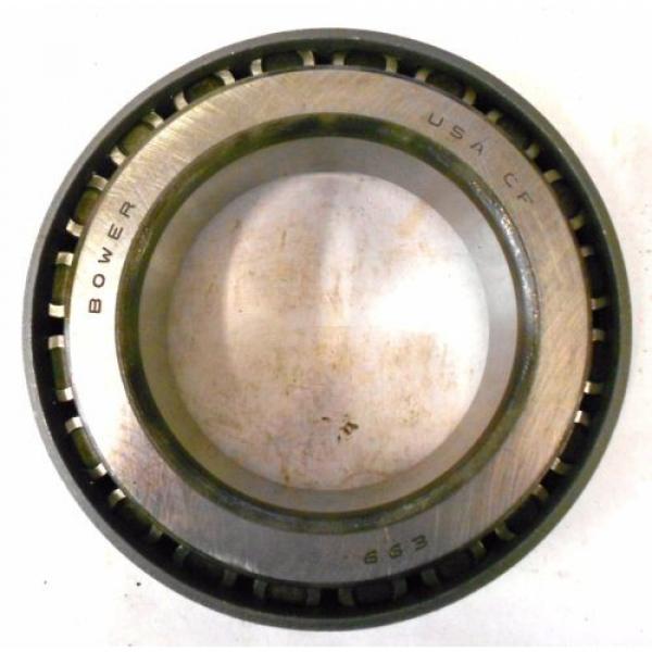 BOWER/BCA TAPERED ROLLER BEARING CONE, 663, 3 1/4&#034; BORE] #4 image