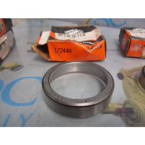 TIMKEN 17224 17244A 07204 TAPERED ROLLER BEARING LOT OF 4 NIB #4 image