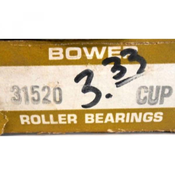 BOWER, TAPER ROLLER BEARING, 31520 CUP, 76.22 MM OD, SINGLE CUP #2 image