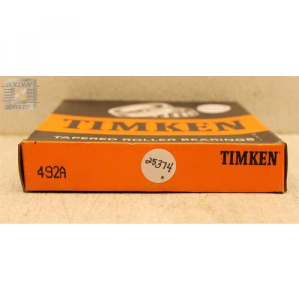 Timken 492A Tapered Roller Bearing #2 image