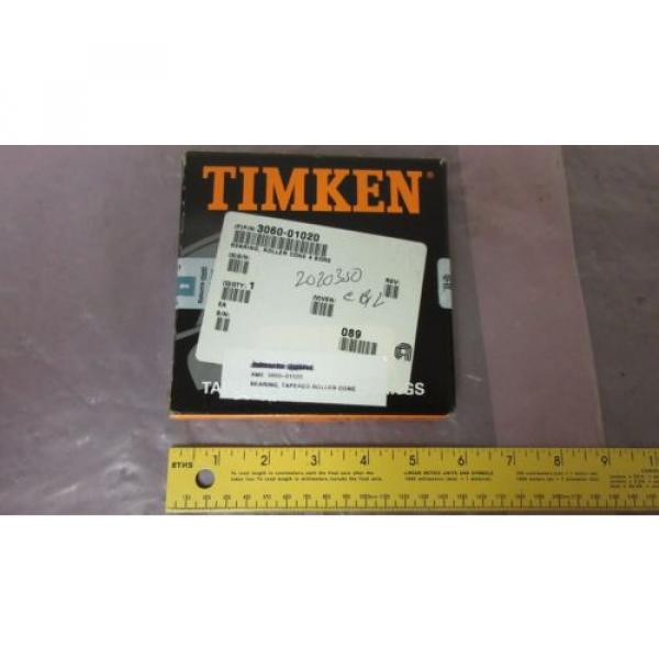 AMAT 3060-01020, Bearing, Tapered Roller Cone, 4 Bore, Timken, 410408 #4 image