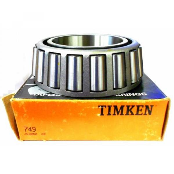 TIMKEN 749 TAPERED ROLLER BEARING CONE, 3.3475&#034; BORE DIAMETER, 1.8375&#034; WIDTH #1 image