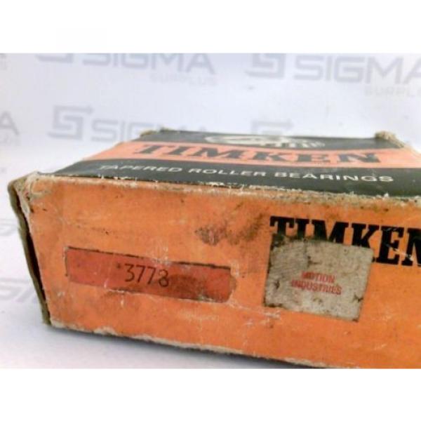 Timken 3778 Tapered Roller Bearing New #2 image