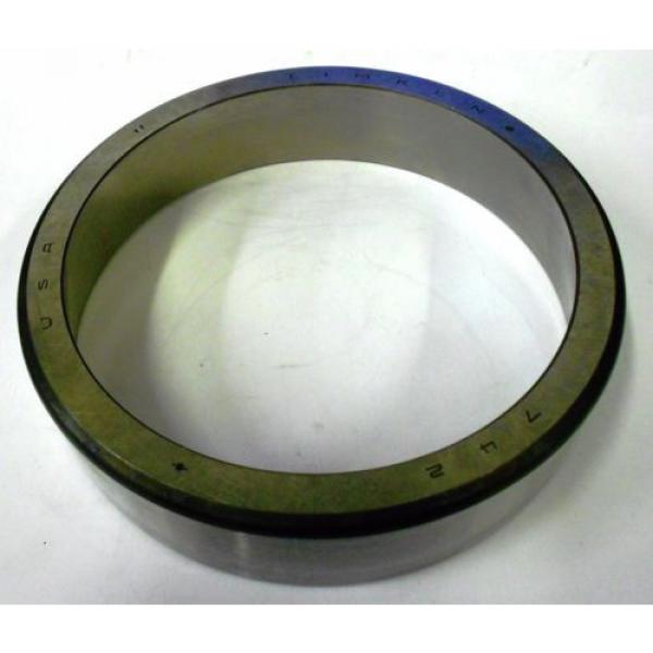 TIMKEN 742 TAPERED ROLLER BEARING CUP, SINGLE CUP, 5-29/32&#034; OD, 1 7/16&#034; WIDTH #3 image