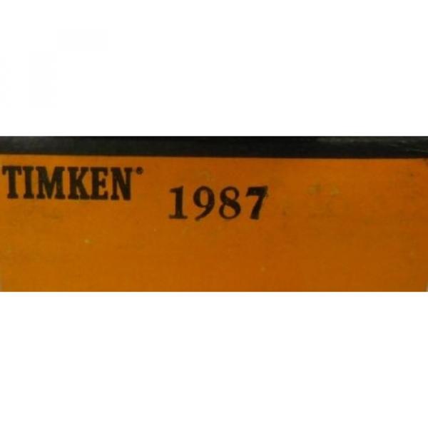 TIMKEN TAPERED ROLLER BEARING 1987, USA, 1.0620&#034; BORE, 0.7620&#034; WIDTH #2 image