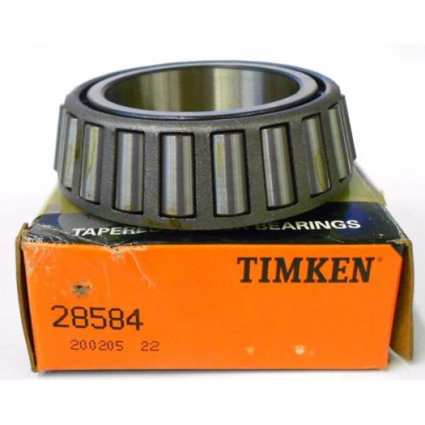 TIMKEN TAPERED ROLLER BEARING CONE, 28584, 2.0625&#034; BORE, 1&#034; WIDTH, 3 1/4&#034; OD #1 image