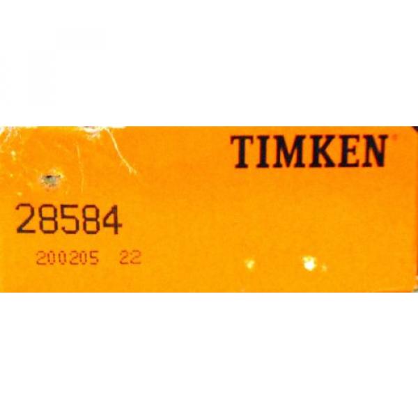 TIMKEN TAPERED ROLLER BEARING CONE, 28584, 2.0625&#034; BORE, 1&#034; WIDTH, 3 1/4&#034; OD #2 image