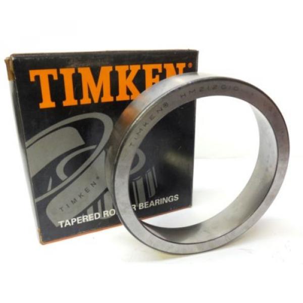 TIMKEN TAPERED ROLLER BEARING HM212010, SINGLE CUP, STEEL, 4 3/4&#034; OD, 1 1/4&#034; W #1 image