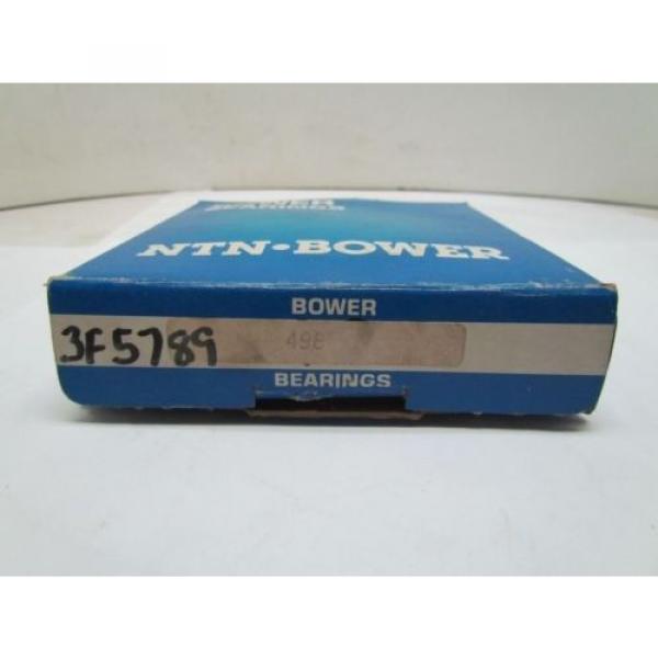 NTN Bower 498 Single Cone Taper Roller Bearing 3F57 89 #2 image