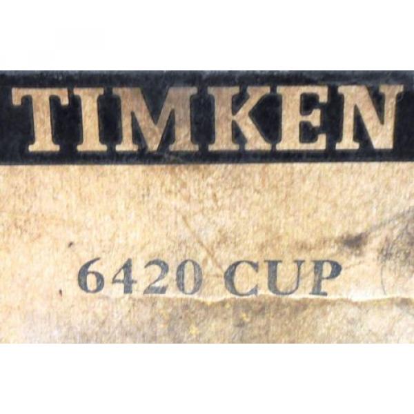 TIMKEN 6420 TAPERED ROLLER BEARING CUP, 5 7/8&#034; OD, 1 3/4&#034; WIDTH CHROME STEEL #2 image