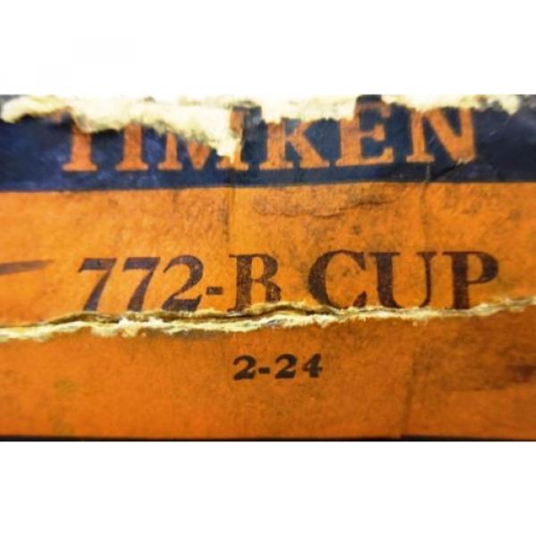 TIMKEN TAPERED ROLLER BEARING CUP 772B, OD 7-1/8&#034;, 1-1/2&#034; W, FLANGE OD 7 3/8&#034; #2 image