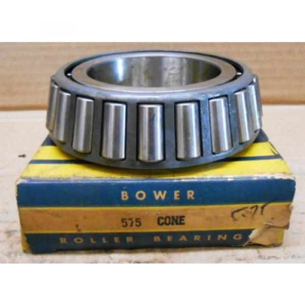 BOWER, TAPER ROLLER BEARING, 575, CONE, 3&#034; BORE #1 image