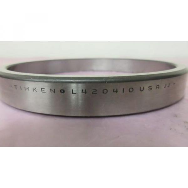 Timken L420410 Bearing, Taper Roller Cup,5-3/8 OD STL, AMAT 3060-01021, 410406 #6 image