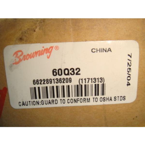 Browning 60Q32 Roller Chain Sprocket, Single Strand, Split Taper, 32 TEETH, NIB #4 image