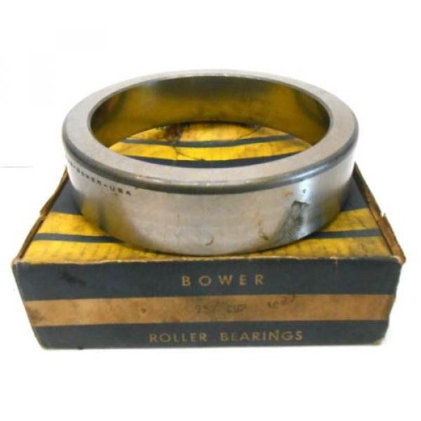 BOWER, TAPER ROLLER BEARING, 752 CUP, 6.3750&#034; OD, SINGLE CUP #1 image