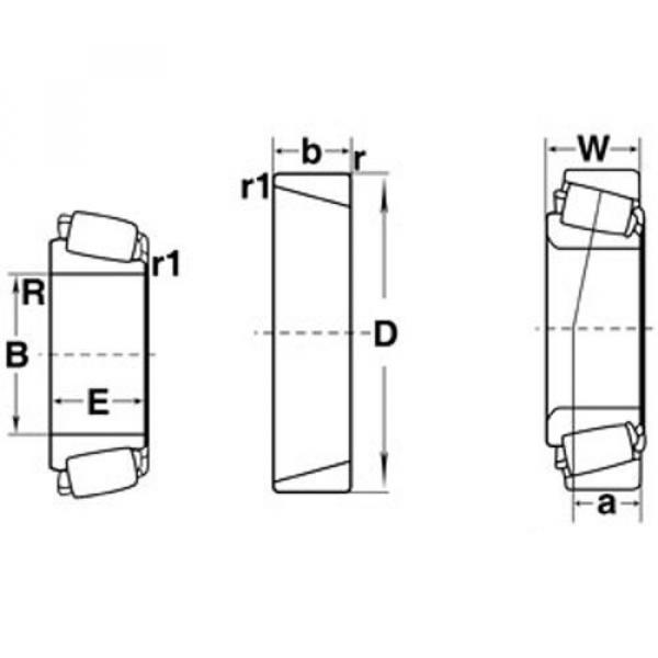 LM67010-I/LM67048-I NEW 1.25&#034; Tapered Roller Bearing Set #3 image