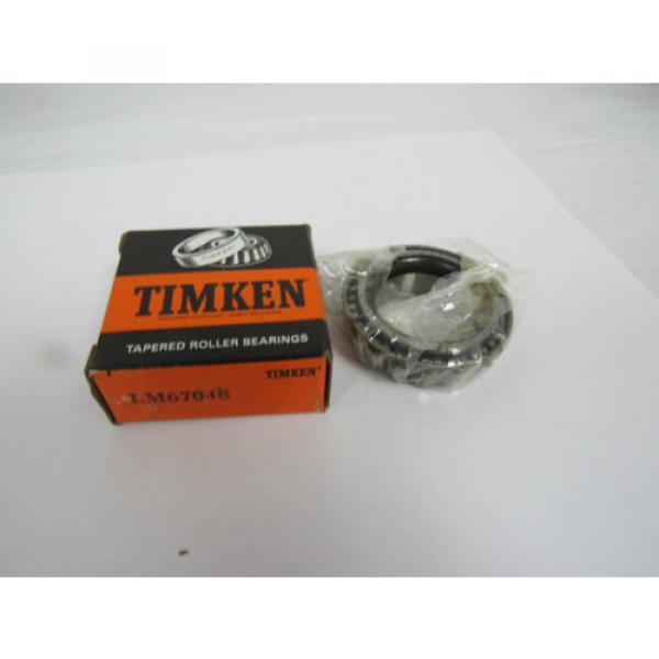 TIMKEN TAPERED ROLLER BEARING LM6708 #1 image