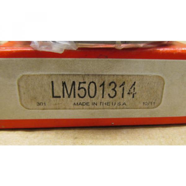 1 NIB TIMKEN LM501314 TAPERED ROLLER BEARING CUP OD:2-29/32&#034;, CUP W: 0.6537&#034; #2 image