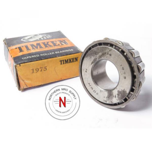 TIMKEN 1975 TAPERED ROLLER BEARING, .875&#034; BORE #1 image