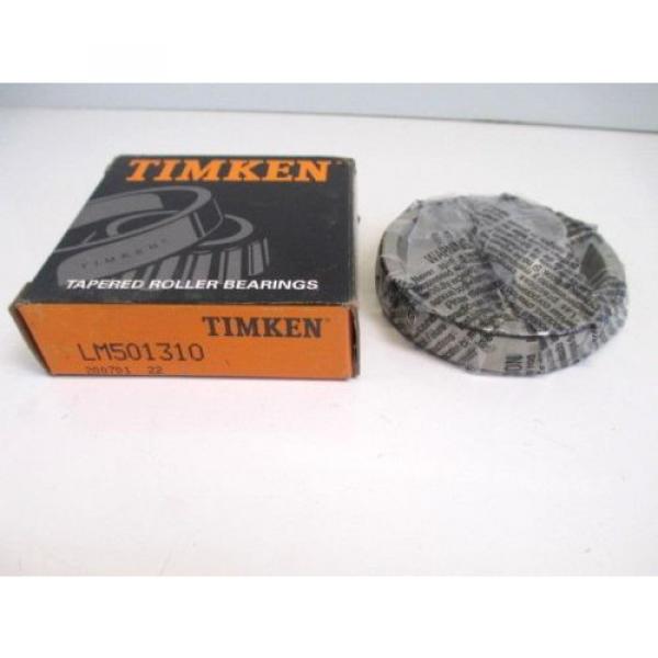 TIMKEN LM501310 TAPERED ROLLER BEARING MANUFACTURING CONSTRUCTION NEW #3 image