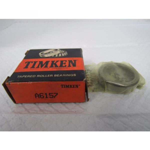 TIMKEN TAPERED ROLLER BEARING CUP A6157 #1 image