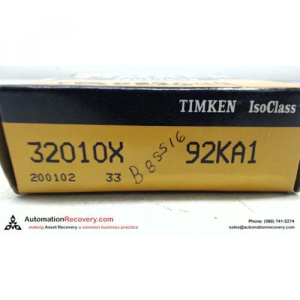 TIMKEN 32010X 92KA1 TAPERED ROLLER BEARING, NEW #108881 #2 image