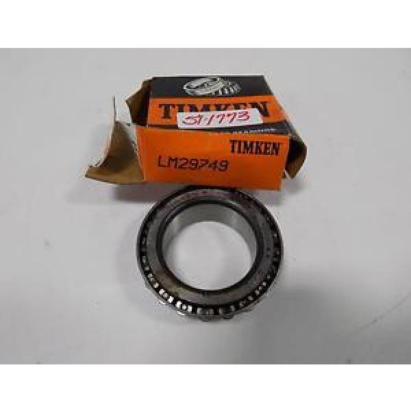 TIMKEN TAPERED ROLLER BEARING  LM29749 NIB #1 image