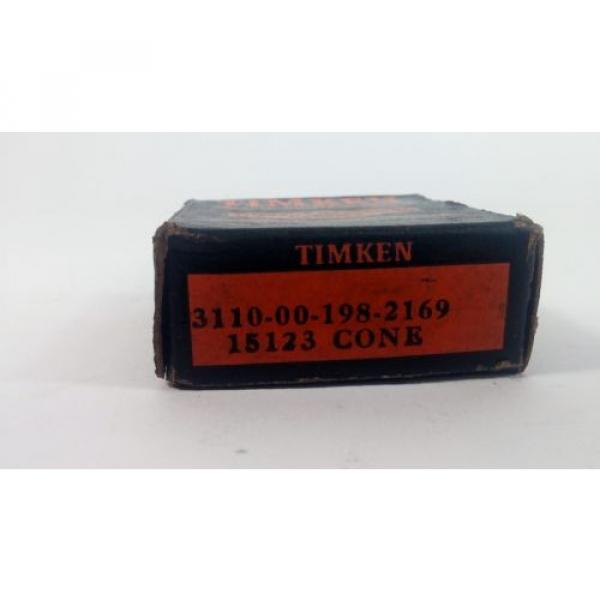 Timken Tapered Roller Bearings,15123, 1.25&#034; ID, 0.750&#034; OD Cone #2 image