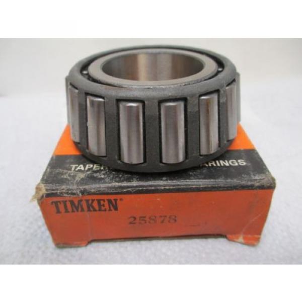 NEW TIMKEN 25878 TAPERED ROLLER BEARING #1 image