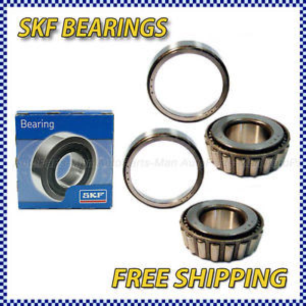 SB002-B TWO Tapered Roller Bearing Cup &amp; Cone Set of 2 SKF KB11786-Y BR387 BR382 #1 image