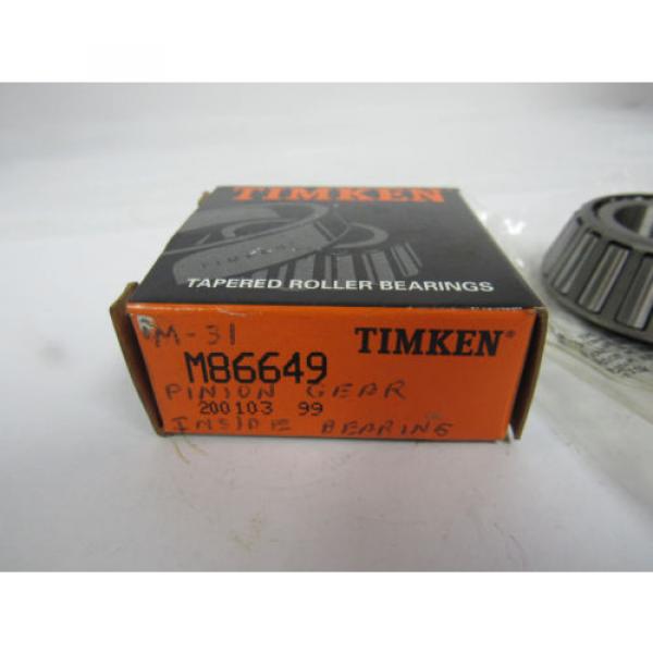 TIMKEN TAPERED ROLLER BEARING M86649 #6 image