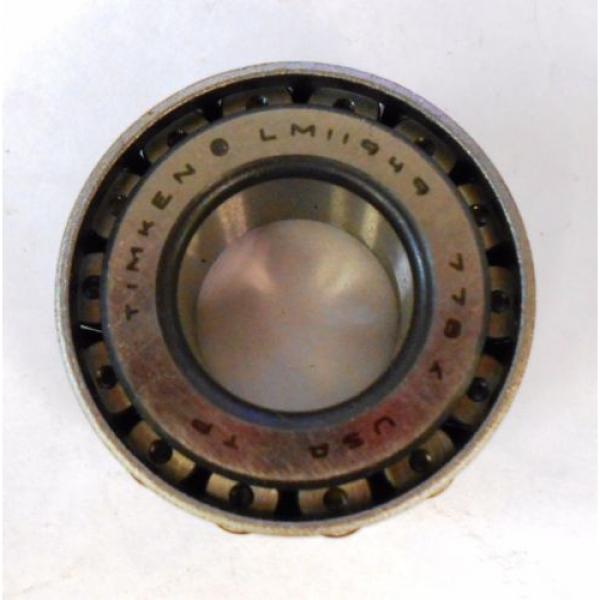 TIMKEN BEARING TAPERED ROLLER, LM11949, CONE, 0.75&#034; BORE #3 image