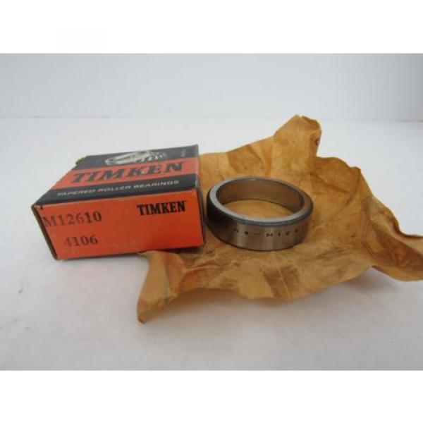 TIMKEN* TAPERED ROLLER BEARING M12610 #1 image